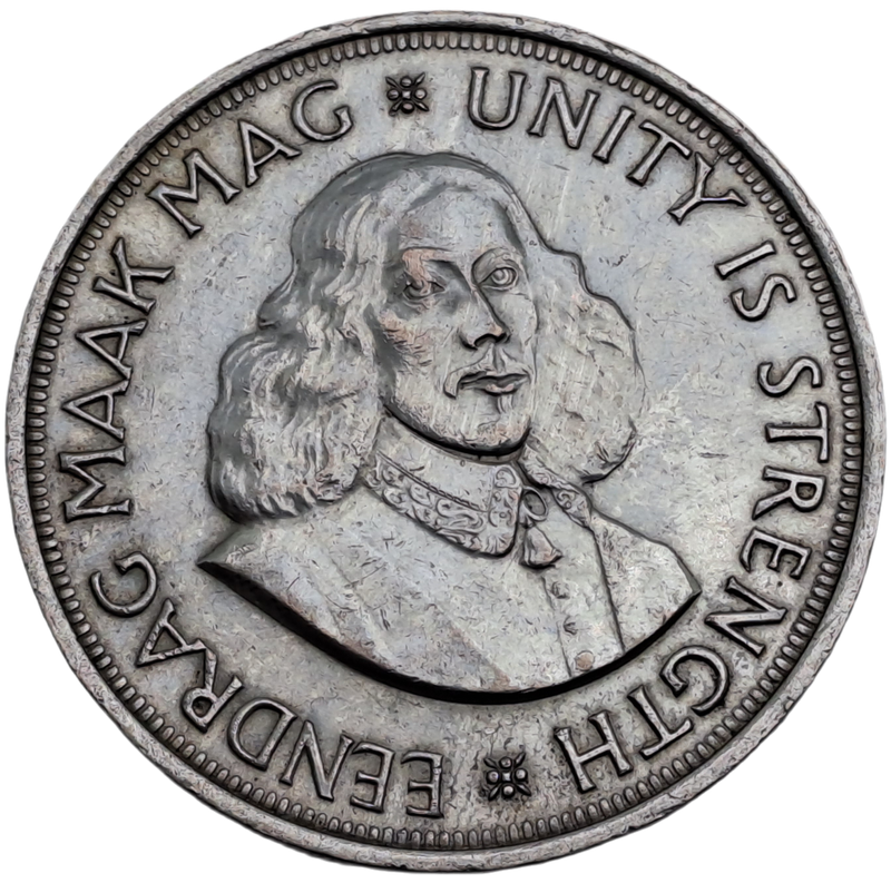 1964 South Africa SILVER 50 Cents 1st decimal series