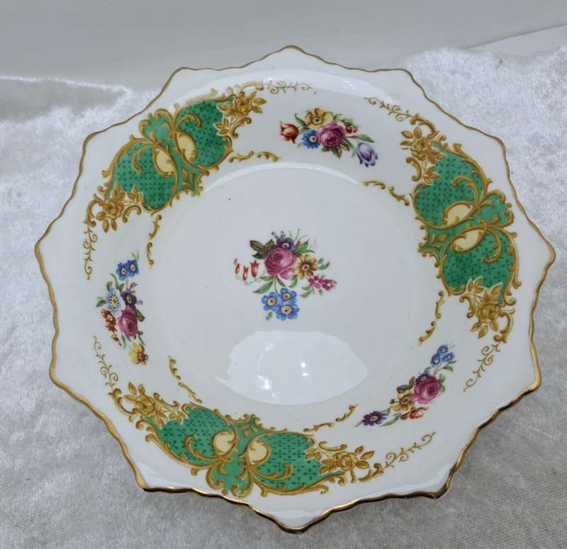 Vintage Grosvenor DENBIGH Bone China Bowl -England  16,5cm x 4cm