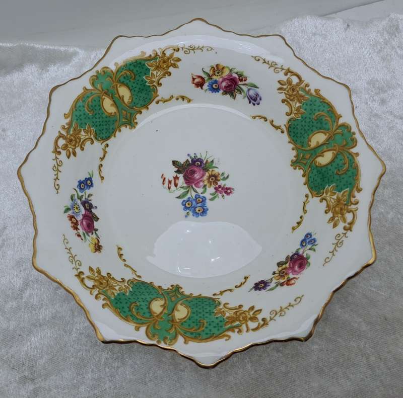 Vintage Grosvenor DENBIGH Bone China Bowl -England  16,5cm x 4cm
