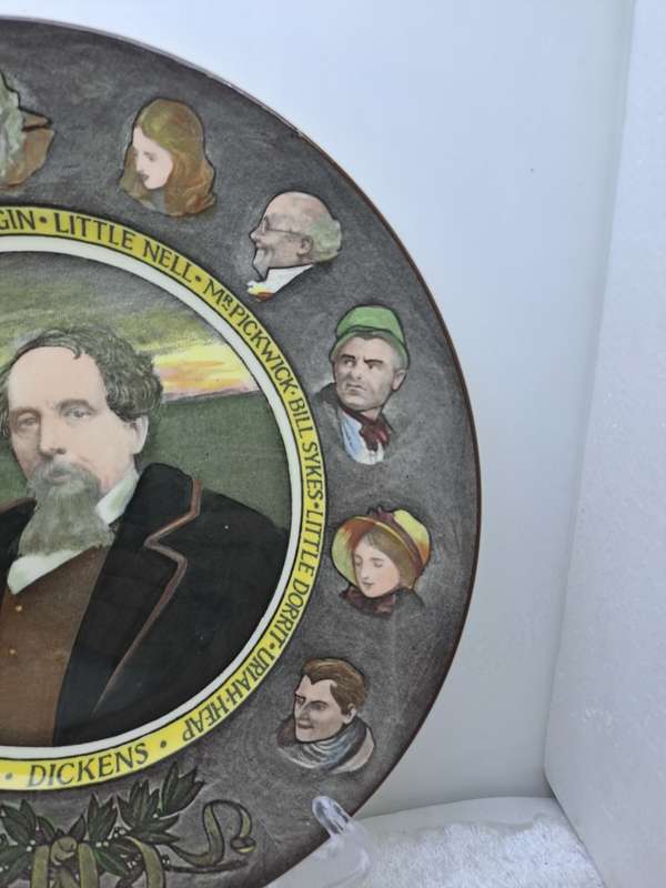 Vintage Royal Doulton D.6306-Dickens Characters Decorative Wall Plate.