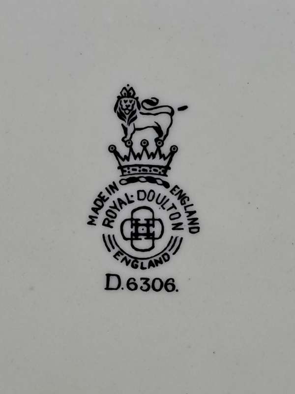 Vintage Royal Doulton D.6306-Dickens Characters Decorative Wall Plate.