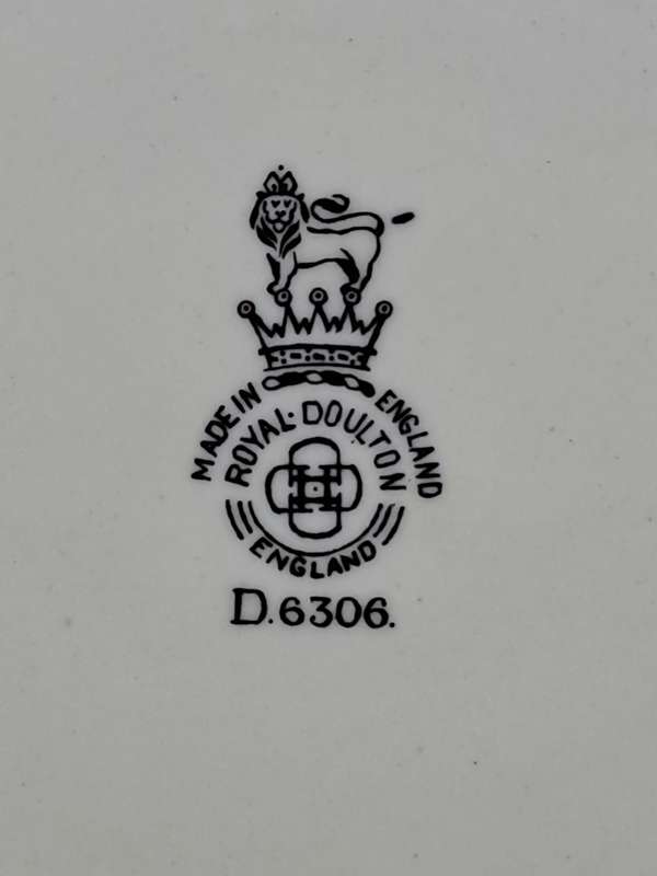 Vintage Royal Doulton D.6306-Dickens Characters Decorative Wall Plate.
