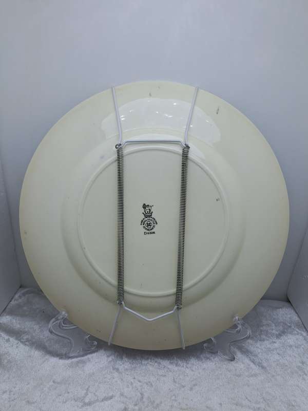 Vintage Royal Doulton D.6306-Dickens Characters Decorative Wall Plate.