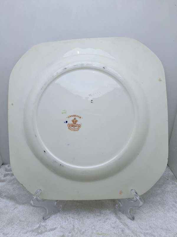 Vintage Wood&Sons Porcelain Plate  `Canberra` Made In England