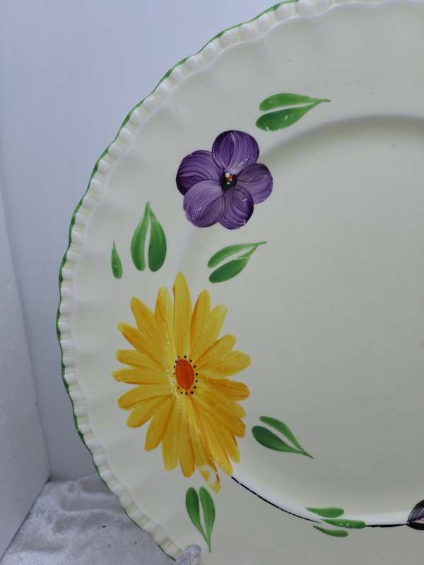 Vintage Grindley Hand Painted Porcelain Dinner Plate No 4716 -Made in England.