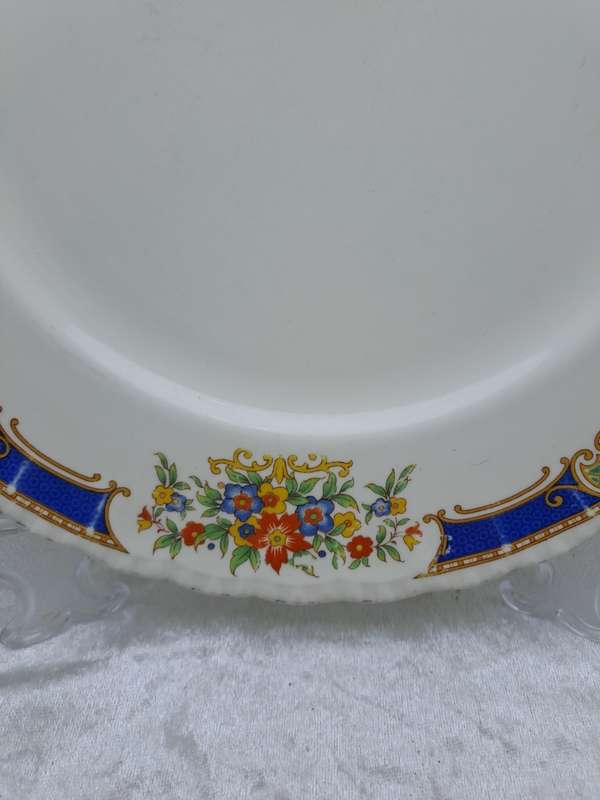 Vintage 1930`s  Grindley  `Lepanto` Grilepa Pattern Dinner Plate  -Made in England.