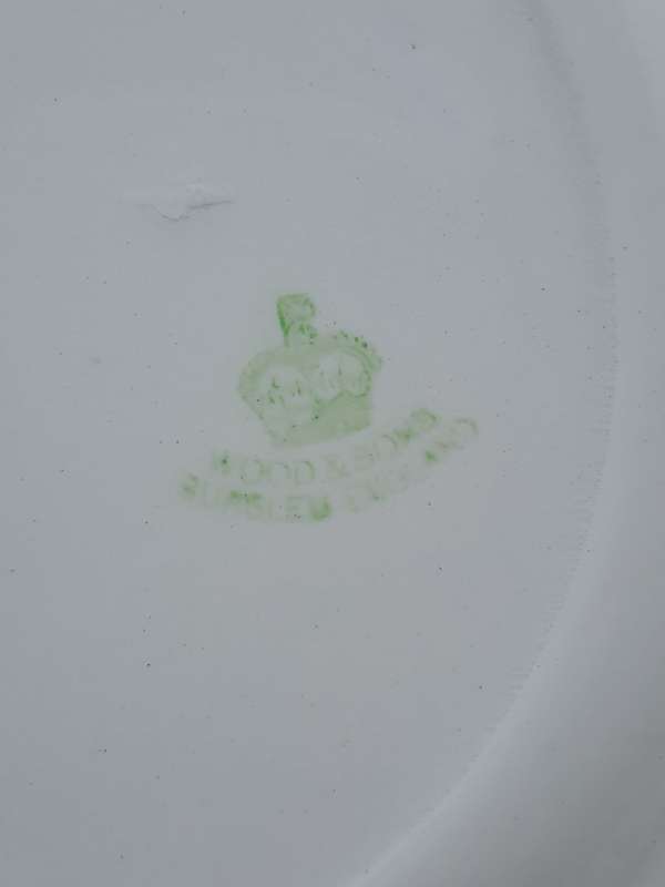 Vintage Wood&Sons Porcelain Plate. Made in England