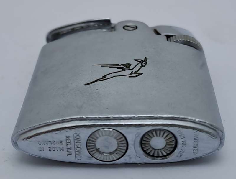 Vintage Ronson Lighter S.A.A Logo -made in England -Not tested