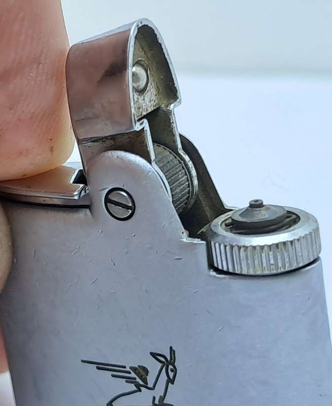 Vintage Ronson Lighter S.A.A Logo -made in England -Not tested