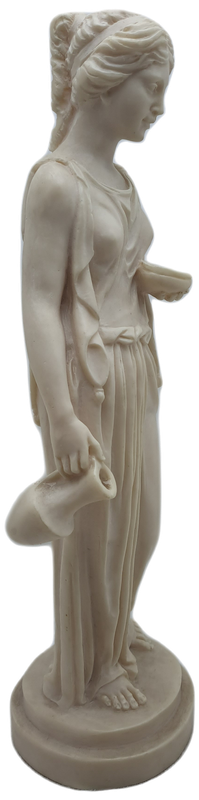 Vintage Sculpture by A.Santiny Figurine -a Tivoly Original -Made in Italy