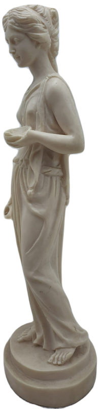 Vintage Sculpture by A.Santiny Figurine -a Tivoly Original -Made in Italy