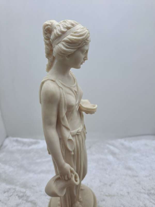 Vintage Sculpture by A.Santiny Figurine -a Tivoly Original -Made in Italy