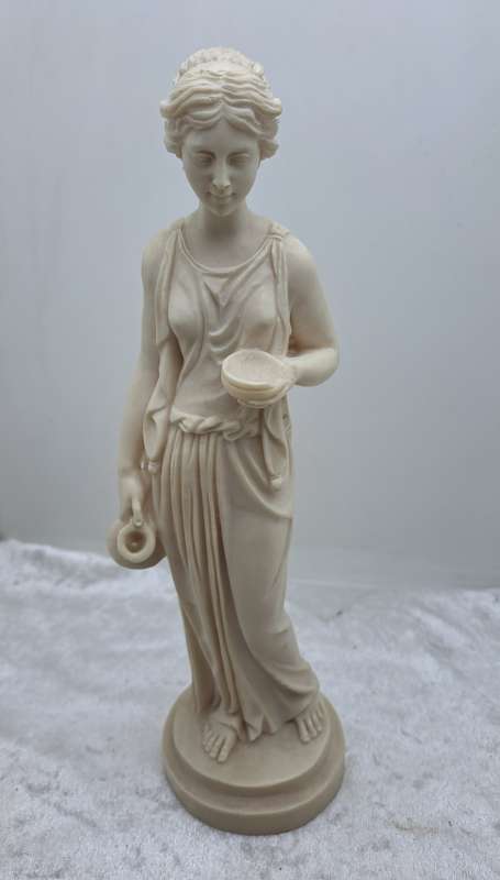 Vintage Sculpture by A.Santiny Figurine -a Tivoly Original -Made in Italy