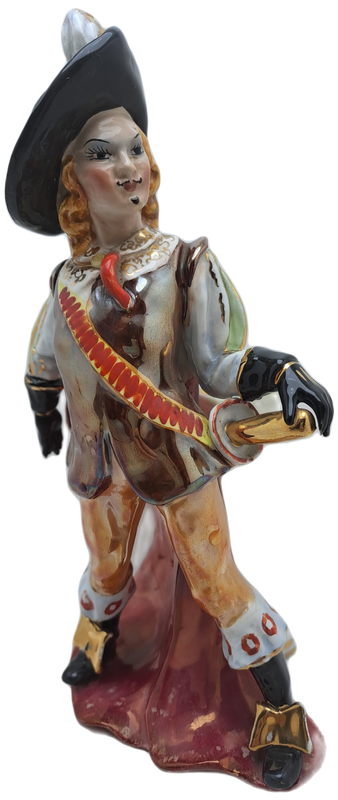 Vintage  G.Gianeli Porcelain Figurine -Made in Italy