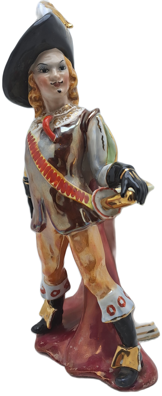 Vintage  G.Gianeli Porcelain Figurine -Made in Italy