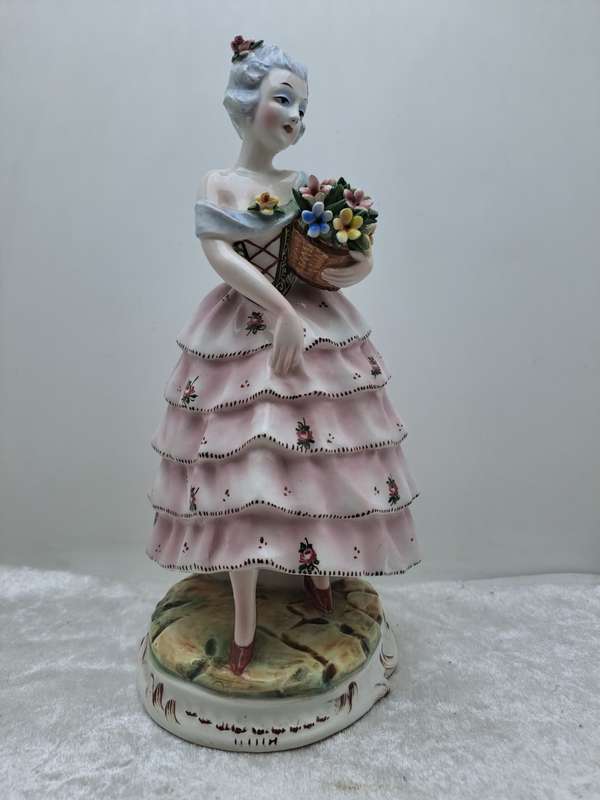 Vintage Porcelain Figurine-Made in Italy