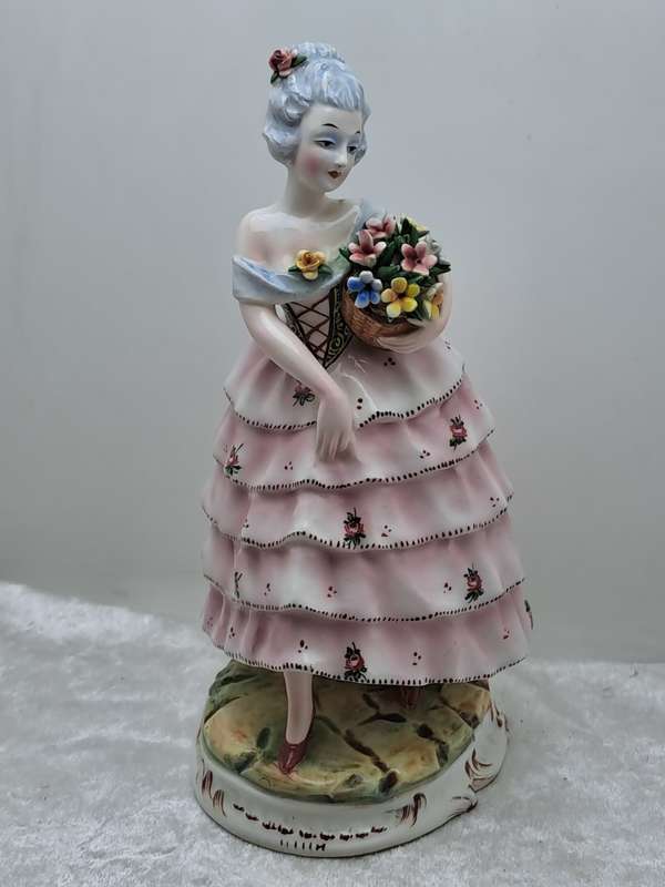Vintage Porcelain Figurine-Made in Italy