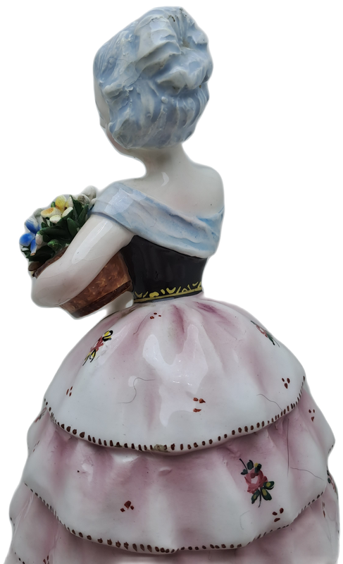 Vintage Porcelain Figurine-Made in Italy