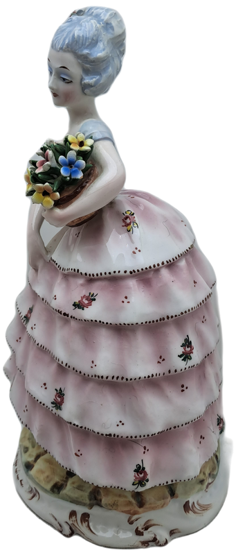 Vintage Porcelain Figurine-Made in Italy