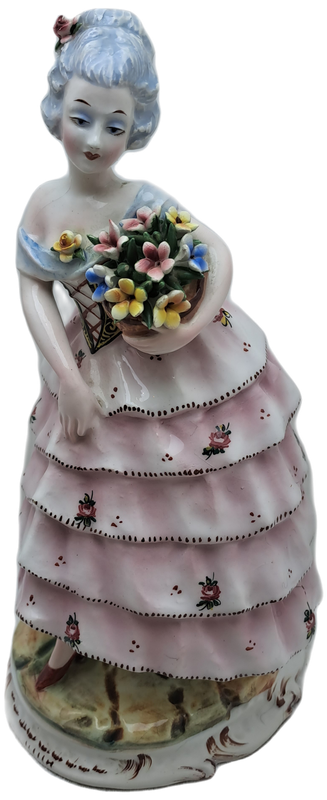 Vintage Porcelain Figurine-Made in Italy