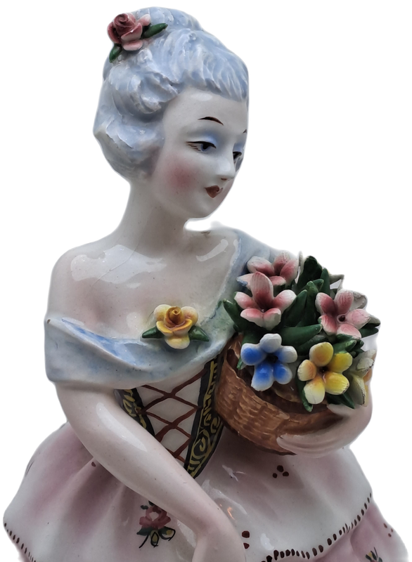 Vintage Porcelain Figurine-Made in Italy
