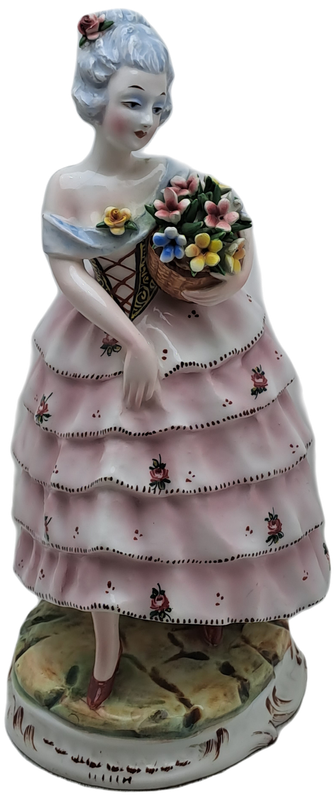 Vintage Porcelain Figurine-Made in Italy