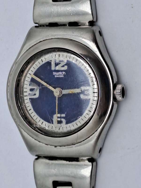 Pre-owned Vintage Swatch Irony AG 1999 Swiss Woman`s Watch -Working