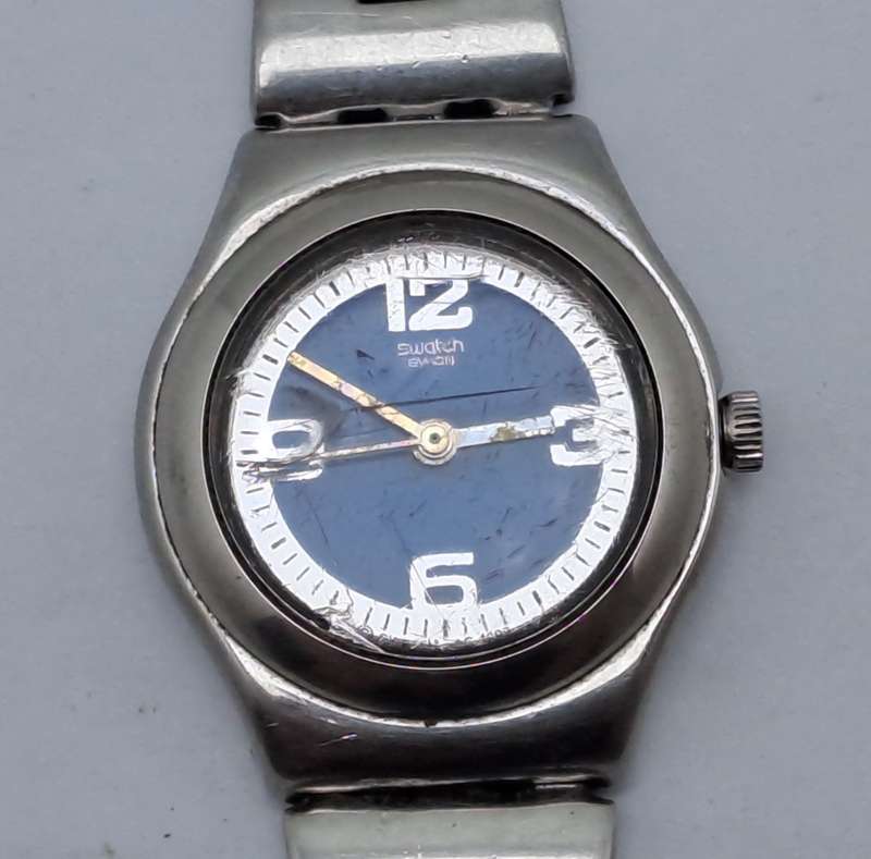 Pre-owned Vintage Swatch Irony AG 1999 Swiss Woman`s Watch -Working