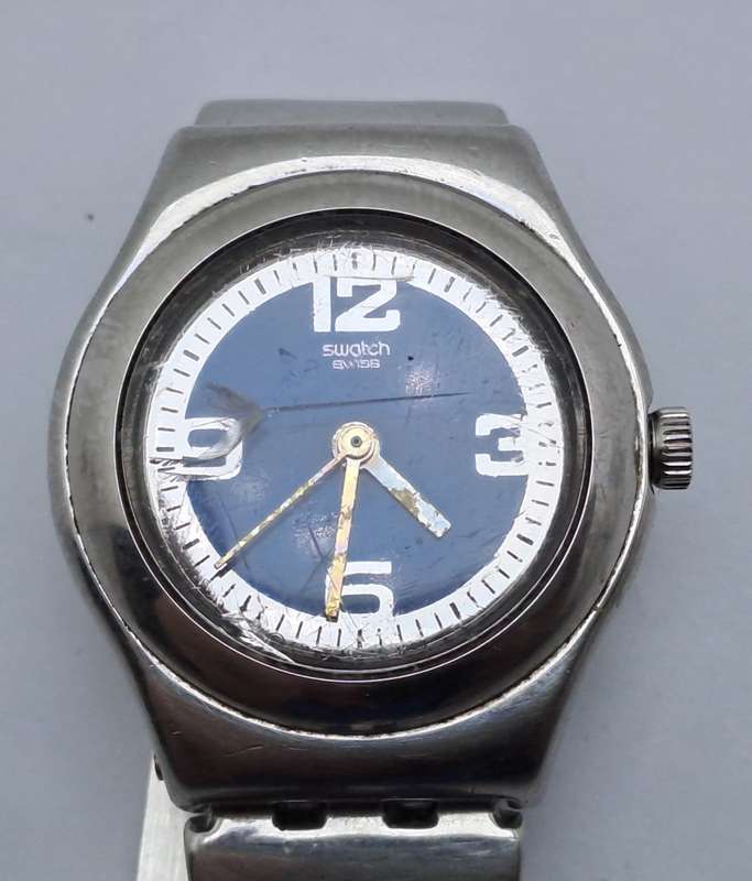 Pre-owned Vintage Swatch Irony AG 1999 Swiss Woman`s Watch -Working