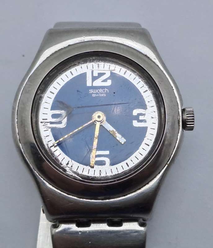Pre-owned Vintage Swatch Irony AG 1999 Swiss Woman`s Watch -Working