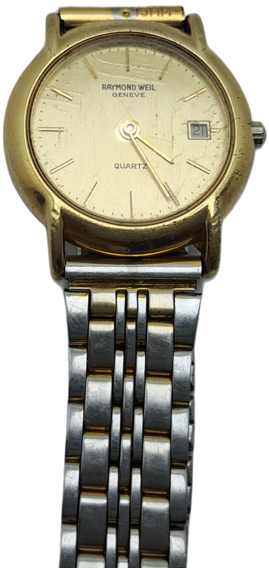 Pre-Owned Vintage Raymond Weil Geneve 9940 18k Gold Electroplated Ladies Quartz watch -Working