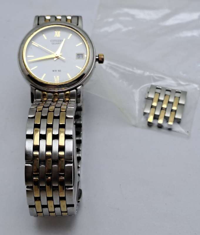 Vintage Citizen WR50 Quartz Ladies Watch -Working -Back Cover engraved -Boxed