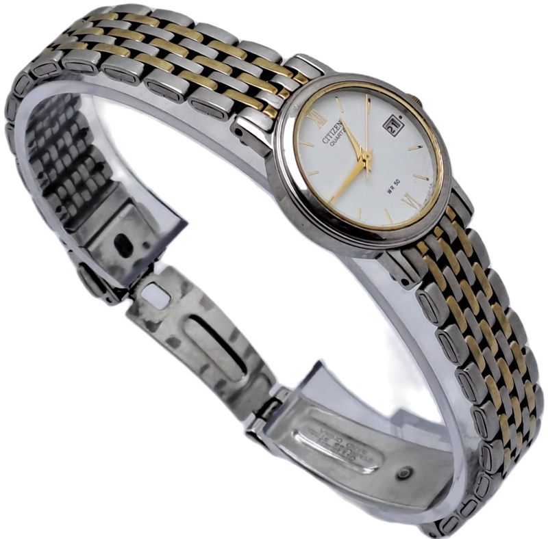 Vintage Citizen WR50 Quartz Ladies Watch -Working -Back Cover engraved -Boxed
