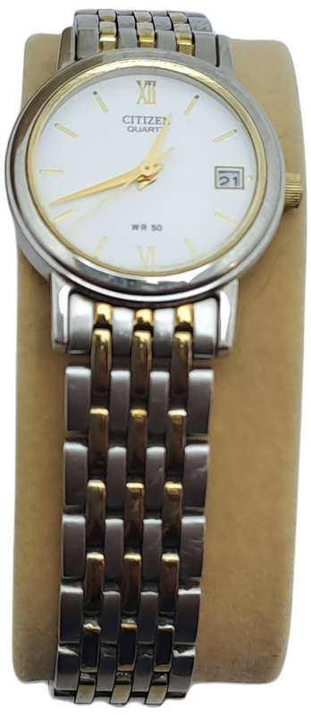 Vintage Citizen WR50 Quartz Ladies Watch -Working -Back Cover engraved -Boxed