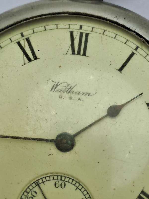 Antique Waltham Pocket Watch Made in the USA-NOT WORKING