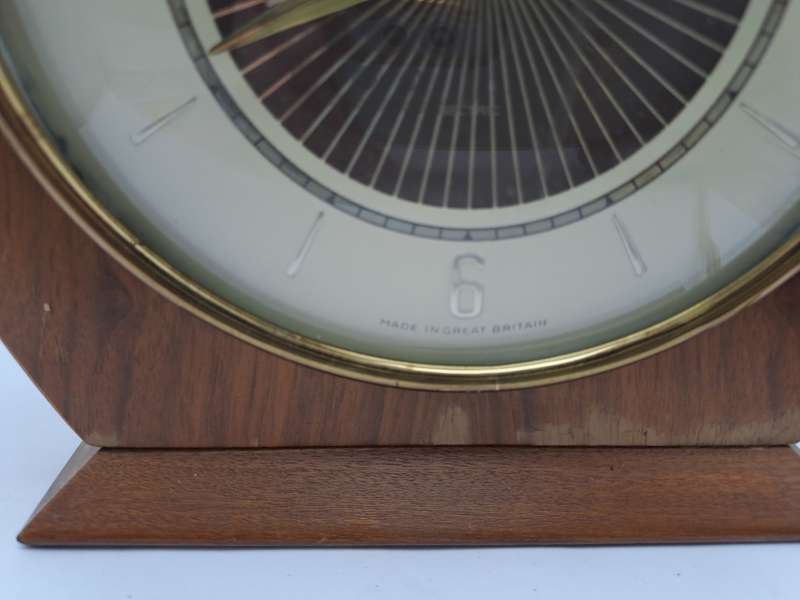 Vintage SMITHS Electric Alarm Clock-Made in Great Brittain -Working