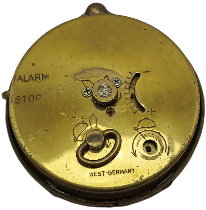 Vintage Blessing Alarm Clock-Made in West Germany- NOT Working