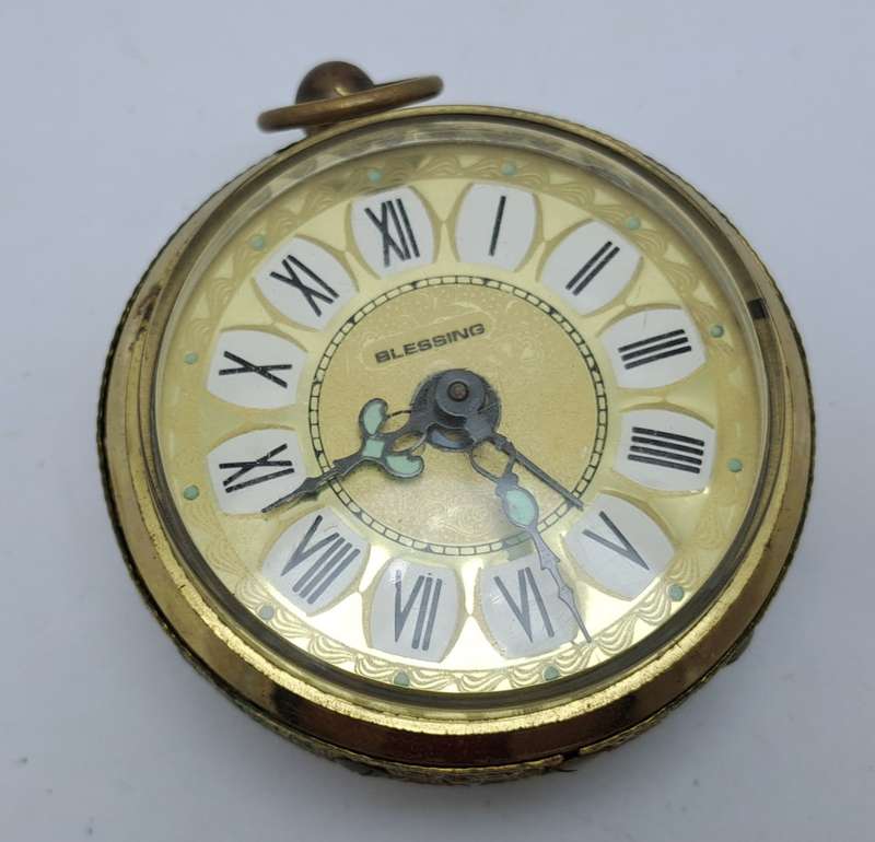 Vintage Blessing Alarm Clock-Made in West Germany- NOT Working