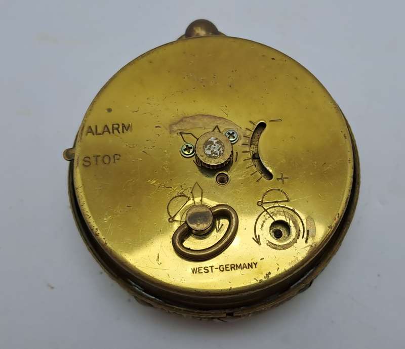 Vintage Blessing Alarm Clock-Made in West Germany- NOT Working