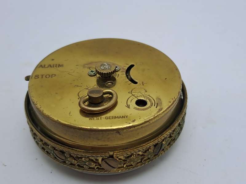 Vintage Blessing Alarm Clock-Made in West Germany- NOT Working
