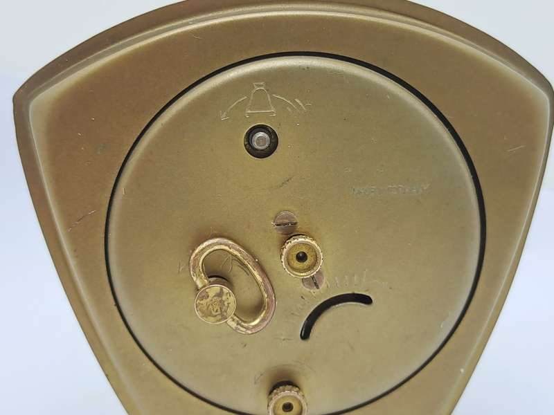 Vintage Goldbuhl Alarm Clock- Runs for short periods.-West Germany