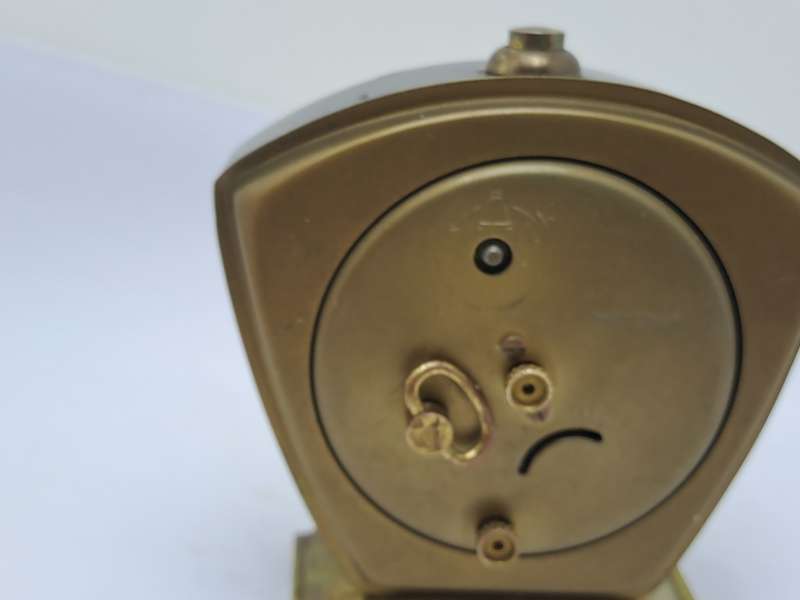 Vintage Goldbuhl Alarm Clock- Runs for short periods.-West Germany