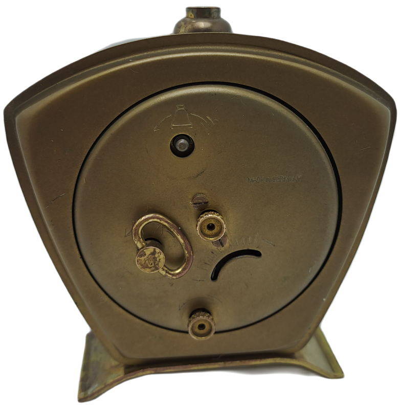 Vintage Goldbuhl Alarm Clock- Runs for short periods.-West Germany