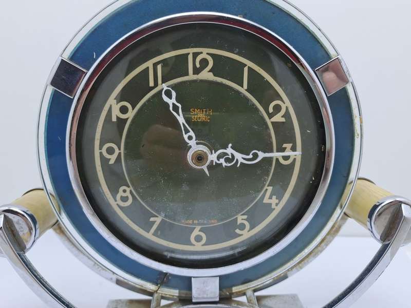 Vintage Smith Sectric Clock-Made in Great England -NOT Working