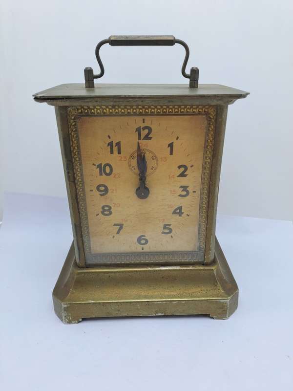 Antique Wurttemberg  Mantel clock W67 2712 -NOT WORKING - West Germany