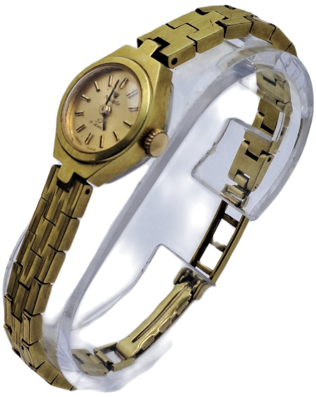 Vintage Ladies Swiss NIVADA Mechanical Watch 17 Jewels Working In Case bobshop .za