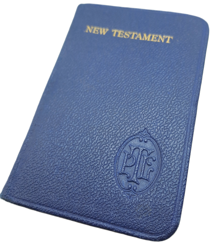 1930`s Pocket Testament League New Testament with Color demostations.