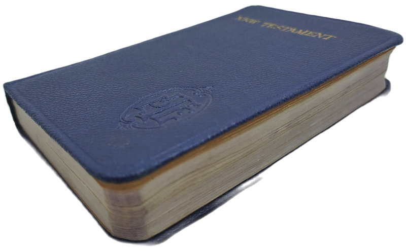 1930`s Pocket Testament League New Testament with Color demostations.