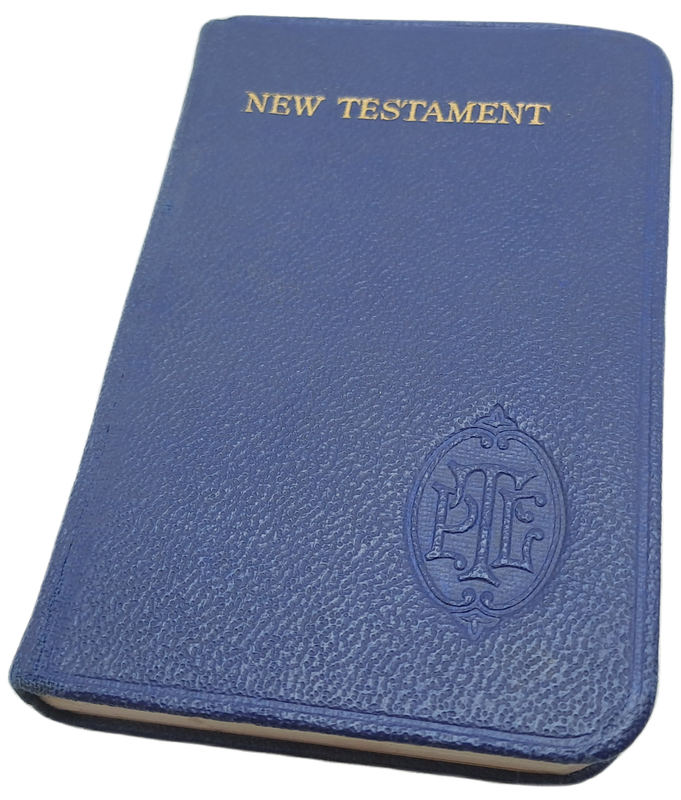 1930`s Pocket Testament League New Testament with Color demostations.