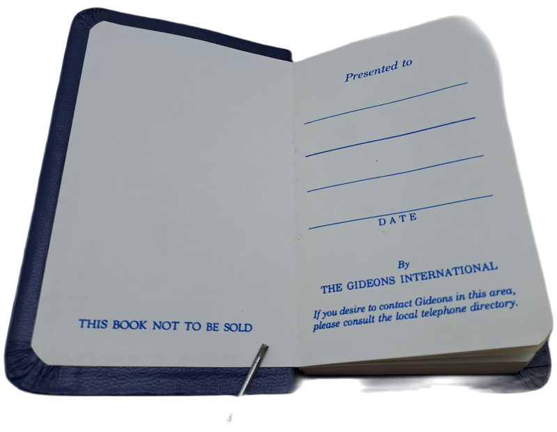 1930`s Pocket Testament League New Testament with Color demostations.